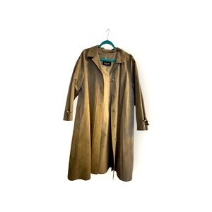 Designer LaMode suede coat size L